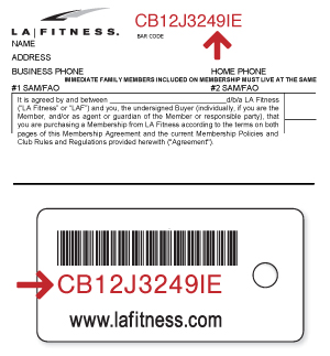 La Fitness Member Services Account